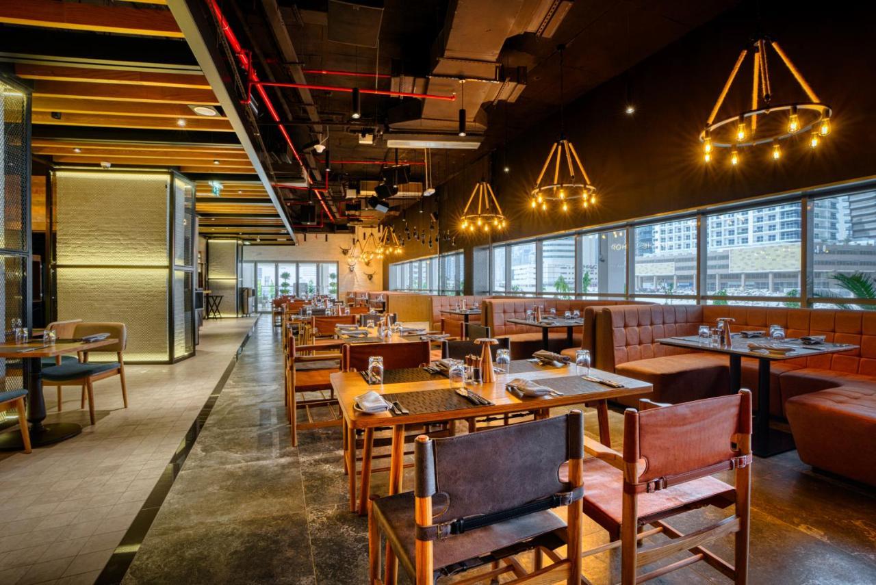 The First Collection Dubai Business Bay Hotell Eksteriør bilde Interior of the restaurant