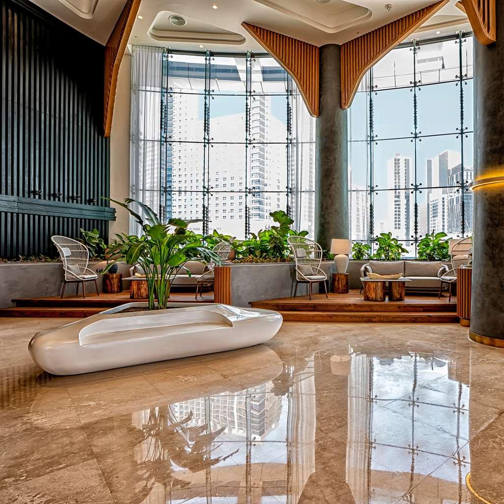 The First Collection Dubai Business Bay Hotell Interiør bilde Interior of the hotel