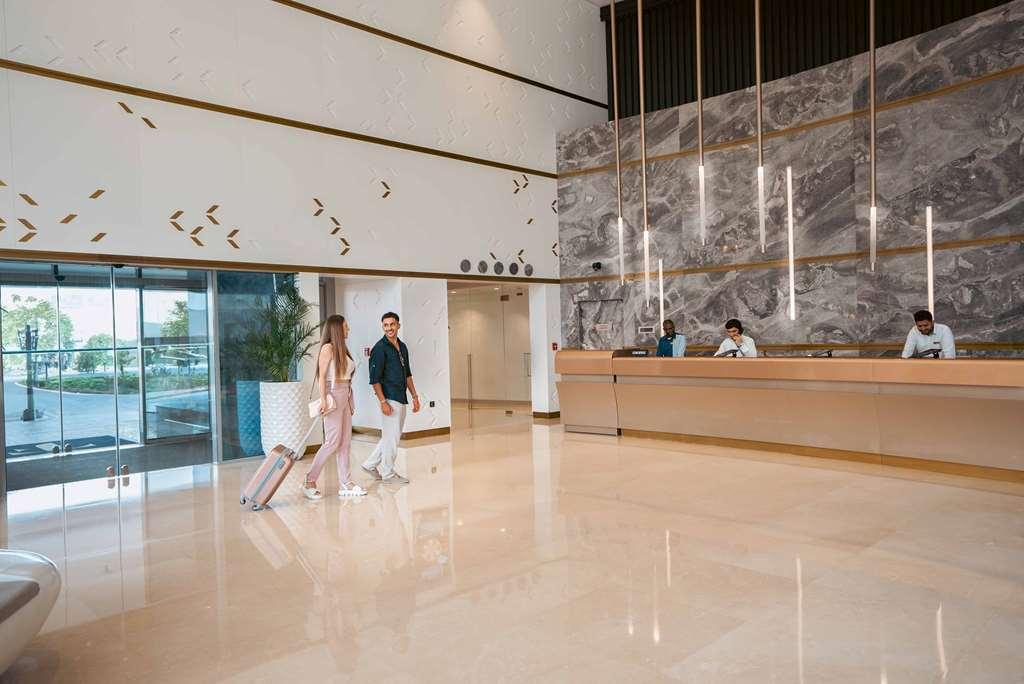 The First Collection Dubai Business Bay Hotell Interiør bilde Reception
